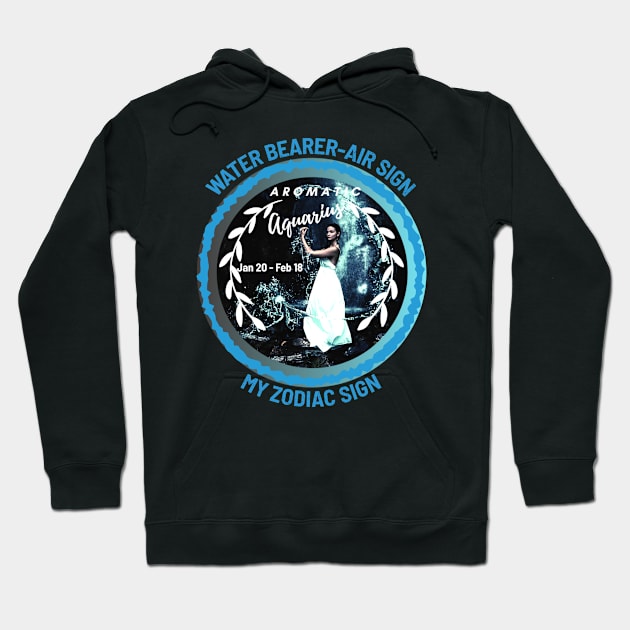 SOULM8 TSHIRTS FOR THE AQUARIUS WOMAN Hoodie by Zodiac Sign Soulm8z